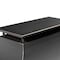 Deko Living 80 Inch Rectangular Outdoor Steel Wood Burning Fireplace w/ Log Storage, Side Tables COB10504 - alternate 6